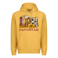 Mustard lpn licensed practical nurse Premium Hoodie - FaDigitalArtStudio