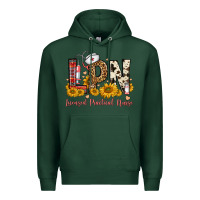 Sports Green lpn licensed practical nurse Premium Hoodie - FaDigitalArtStudio