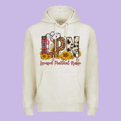 Lpn Licensed Practical Nurse Premium Hoodie Designed By Fadigitalartstudio