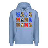 Colony Blue mama american flag 4th of july Premium Hoodie - HRA Design Shop