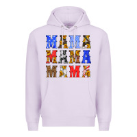 Lilac mama american flag 4th of july Premium Hoodie - HRA Design Shop