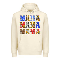 Sandshell mama american flag 4th of july Premium Hoodie - HRA Design Shop