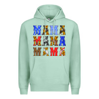 Seafoam mama american flag 4th of july Premium Hoodie - HRA Design Shop