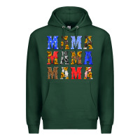 Sports Green mama american flag 4th of july Premium Hoodie - HRA Design Shop
