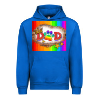 Cobalt lgbtq dad and paw Urban Hoodie - HRA Design Shop
