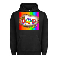 Pigment Black lgbtq dad and paw Urban Hoodie - HRA Design Shop