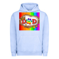 Pigment Grape Ice lgbtq dad and paw Urban Hoodie - HRA Design Shop