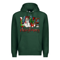 Sports Green love christmas Premium Hoodie - FaDigitalArtStudio