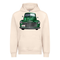 Sandshell western green truck front view Urban Hoodie - FaDigitalArtStudio