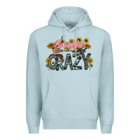 Blue Mist beautiful crazy Premium Hoodie - CowhideDigitalArt