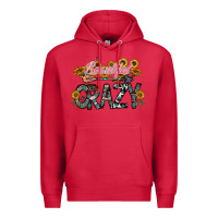Cardinal beautiful crazy Premium Hoodie - CowhideDigitalArt