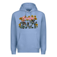 Colony Blue beautiful crazy Premium Hoodie - CowhideDigitalArt