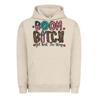 Pigment French Oak boom bitch Urban Hoodie - CowhideDigitalArt