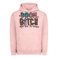 Pigment Salmon boom bitch Urban Hoodie - CowhideDigitalArt