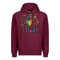 Burgundy be you tiful Premium Hoodie - CowhideDigitalArt
