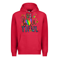 Cardinal be you tiful Premium Hoodie - CowhideDigitalArt