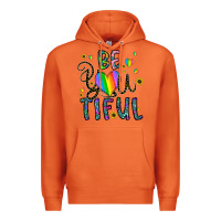 Carrot be you tiful Premium Hoodie - CowhideDigitalArt