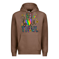 Chestnut be you tiful Premium Hoodie - CowhideDigitalArt