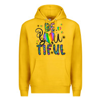 Lemon be you tiful Premium Hoodie - CowhideDigitalArt