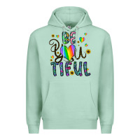 Seafoam be you tiful Premium Hoodie - CowhideDigitalArt