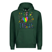Sports Green be you tiful Premium Hoodie - CowhideDigitalArt