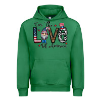 Emerald for the lovee of america gnome Urban Hoodie - CowhideDigitalArt