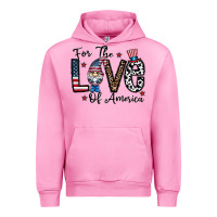 Fuchsia Pink for the lovee of america gnome Urban Hoodie - CowhideDigitalArt