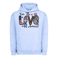 For The Lovee Of America Gnome Urban Hoodie | Teevron