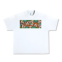 White Santa skeleton christmas Urban Heavy Tee - Artiststas