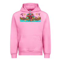 Fuchsia Pink nurse sunflower libbey glass Urban Hoodie - HRA Design Shop