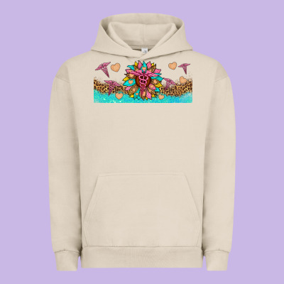 Nurse Sunflower Libbey Glass Urban Hoodie Designed By Hra Design Shop