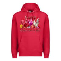 Cardinal happy valentines day Premium Hoodie - RacoonDesign