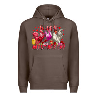 Coffee happy valentines day Premium Hoodie - RacoonDesign