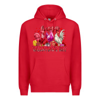 Red happy valentines day Premium Hoodie - RacoonDesign