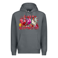 Rock happy valentines day Premium Hoodie - RacoonDesign