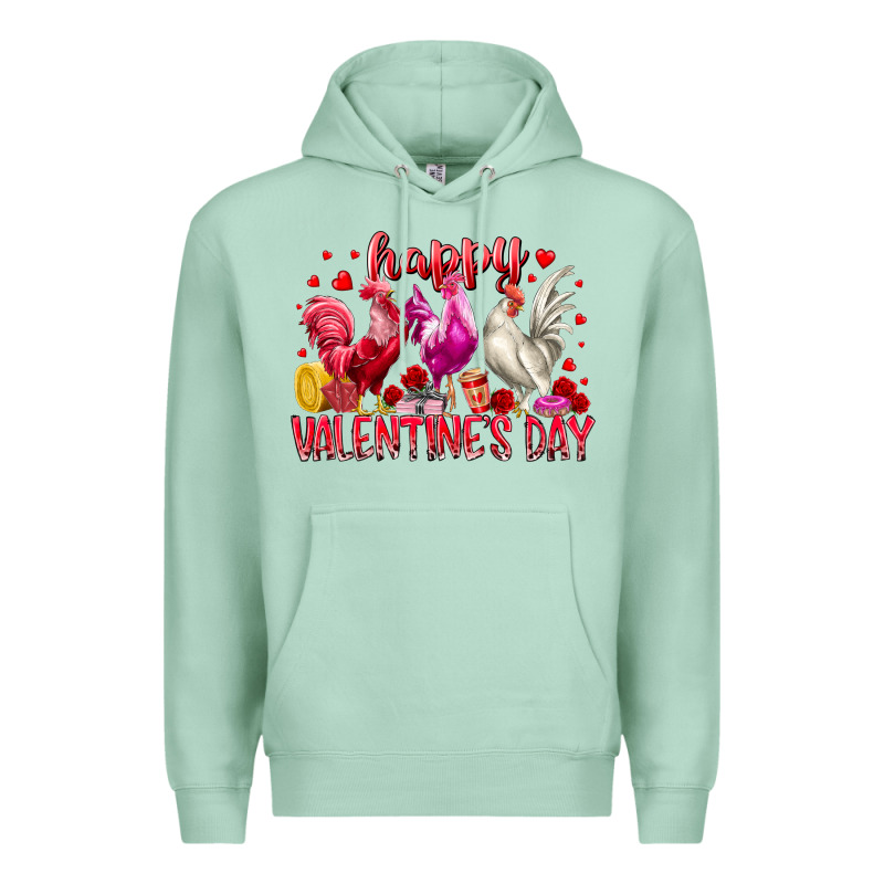 Happy Valentines Day Premium Hoodie by RacoonDesign | Teevron