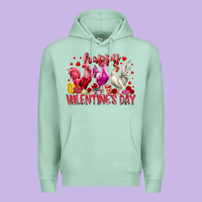 Happy Valentines Day Premium Hoodie Designed By Racoondesign