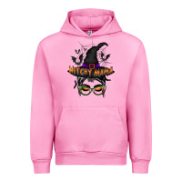 Fuchsia Pink withcy mama Urban Hoodie - RacoonDesign