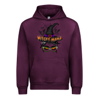 Mauve Wine withcy mama Urban Hoodie - RacoonDesign