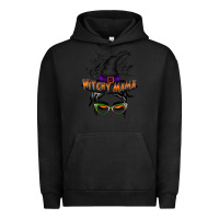 Pigment Black withcy mama Urban Hoodie - RacoonDesign