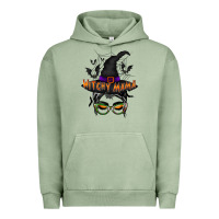 Pigment Oil Green withcy mama Urban Hoodie - RacoonDesign