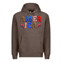 Coffee america thunderbolt Premium Hoodie - HRA Design Shop