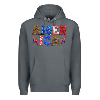 Rock america thunderbolt Premium Hoodie - HRA Design Shop