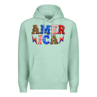 Seafoam america thunderbolt Premium Hoodie - HRA Design Shop