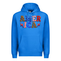 True Royal america thunderbolt Premium Hoodie - HRA Design Shop