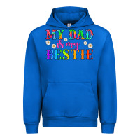 Cobalt my dad is my bestie Urban Hoodie - HRA Design Shop