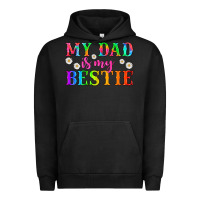 Pigment Black my dad is my bestie Urban Hoodie - HRA Design Shop
