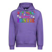 Tulip my dad is my bestie Urban Hoodie - HRA Design Shop