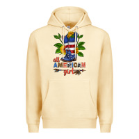 Pina Colada all american girl cowboy boot with sunflower Premium Hoodie - HRA Design Shop