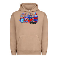 Pigment Burro american drink Urban Hoodie - RacoonDesign
